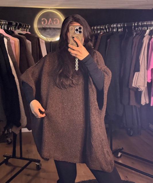 LELLY Pullunder braun