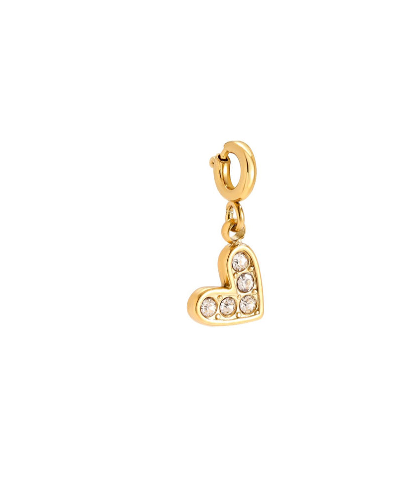 Charm Herz Gold