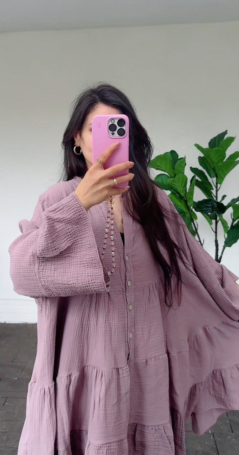 Musselinkleid Luna versch. Farben