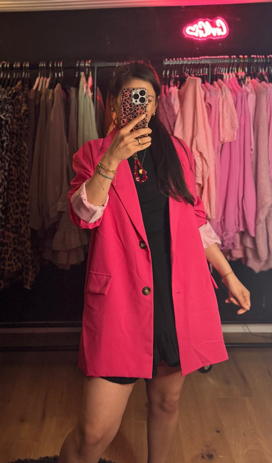Oversized Blazer pink