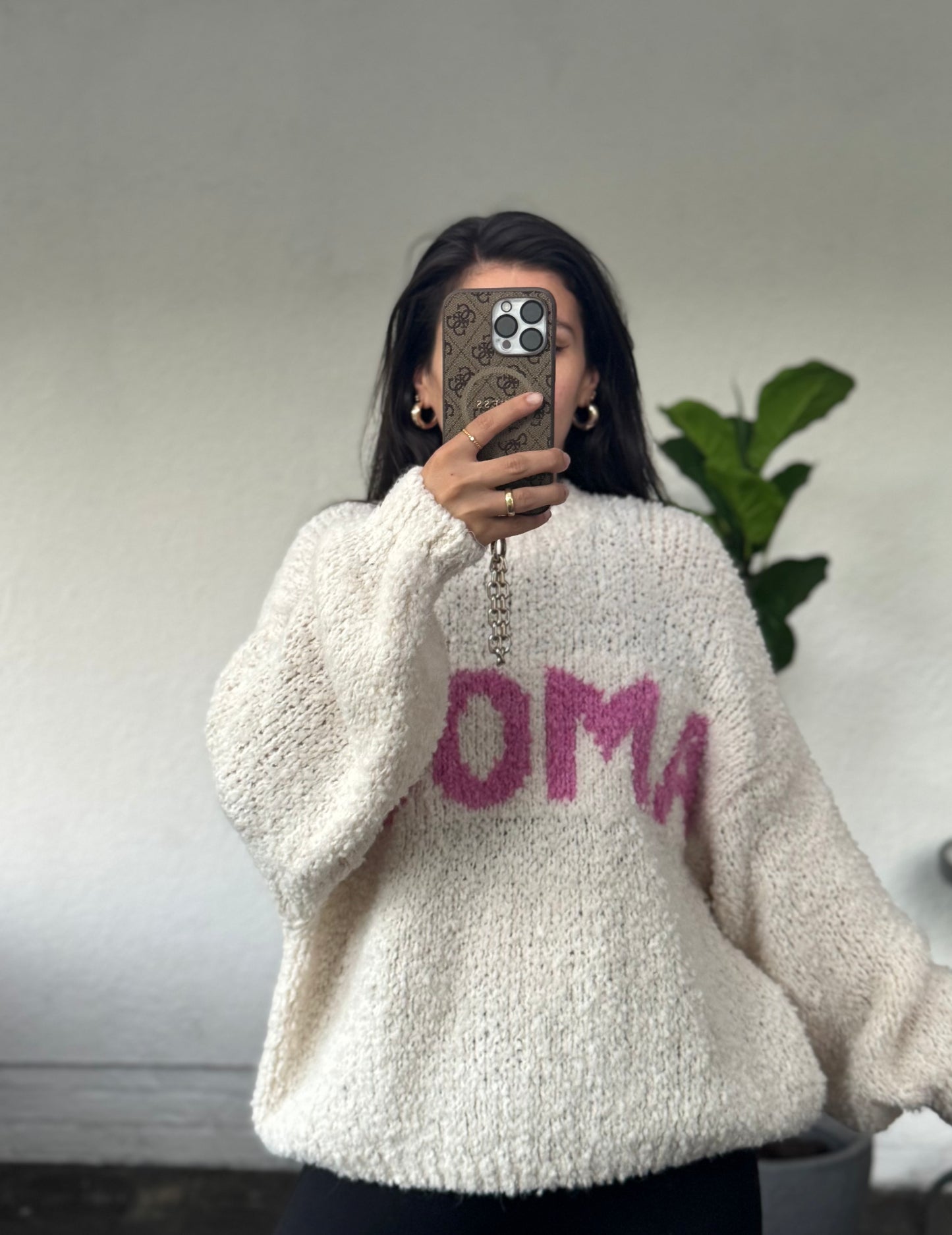 Amour Boucle Pullover versch. Farben