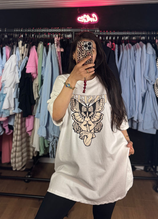 Oversized Shirt mit Druck