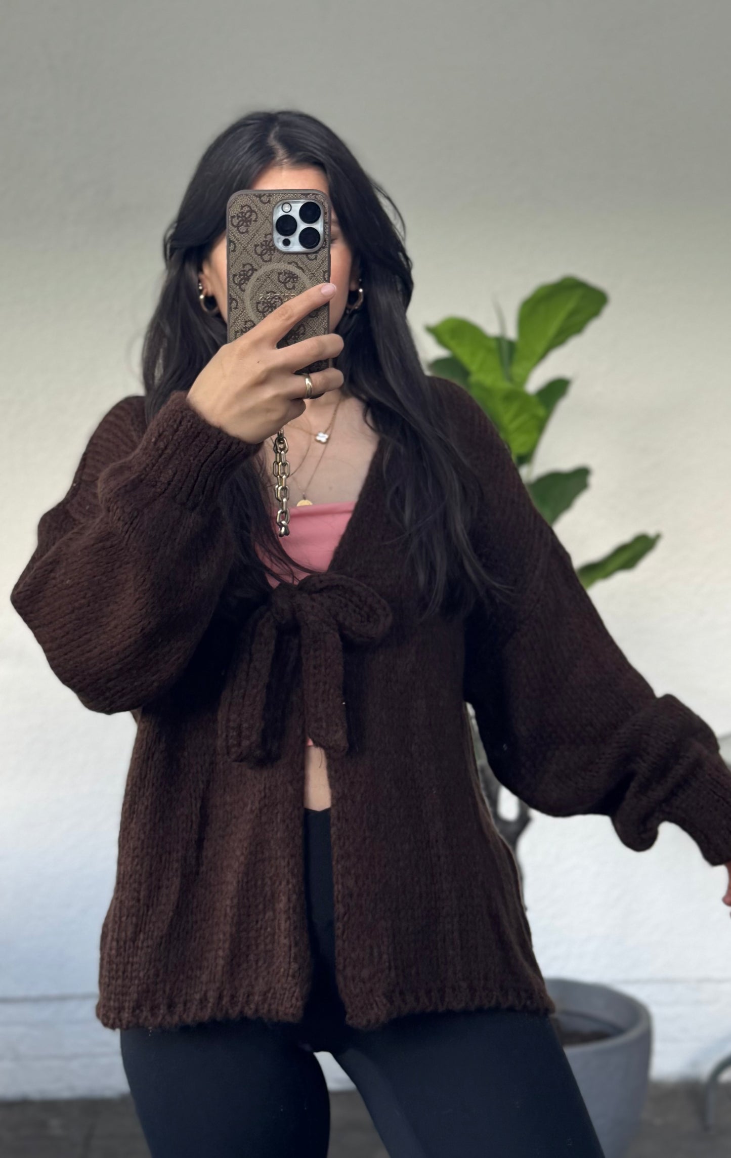 Insidr Cardigan braun