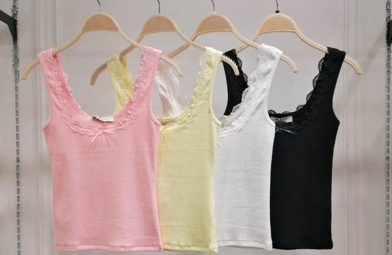 Baumwoll top cutie verschiedene Farben