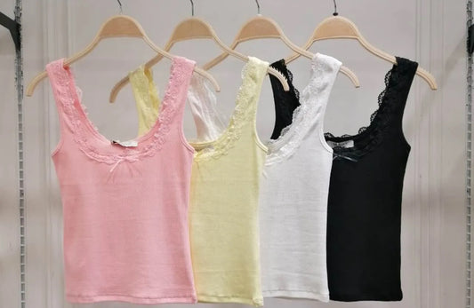 Baumwoll top cutie verschiedene Farben