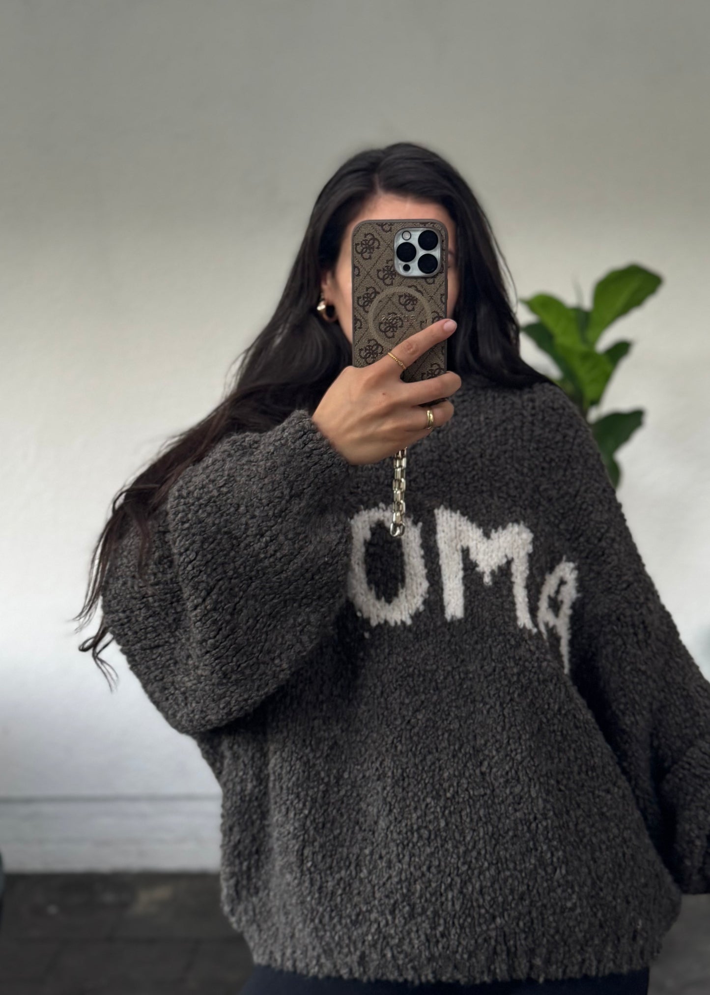 Amour Boucle Pullover versch. Farben