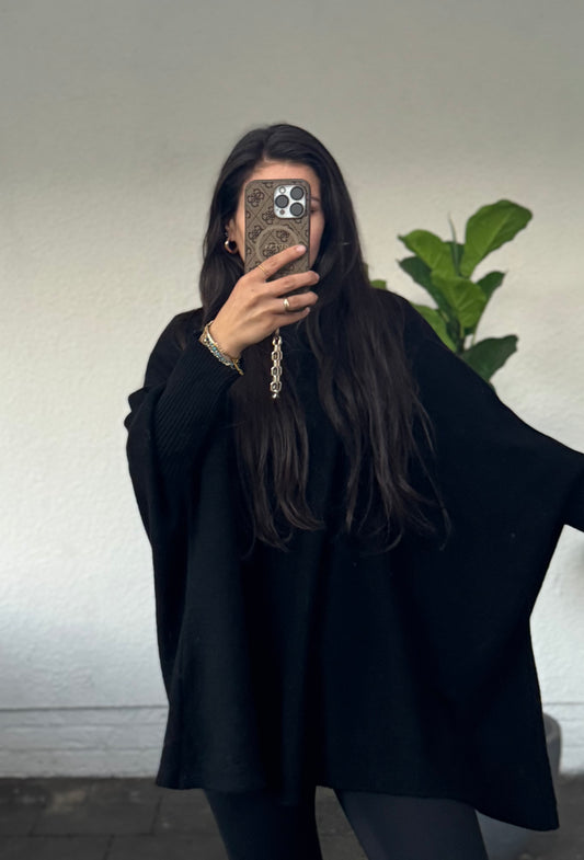 Basic Pullover black