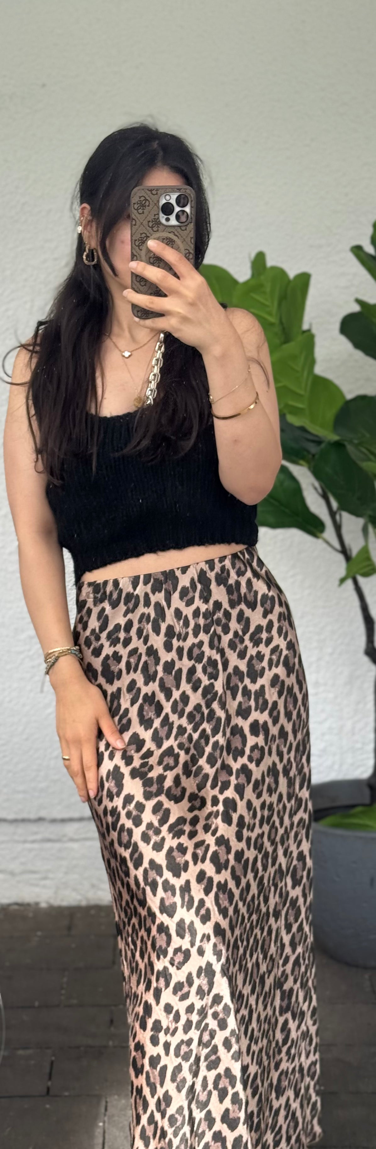 Leo Satinrock dunkel