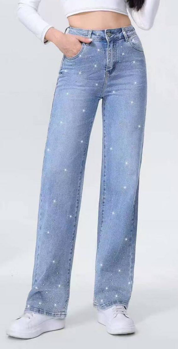 Curvy GLITZI Jeans hell