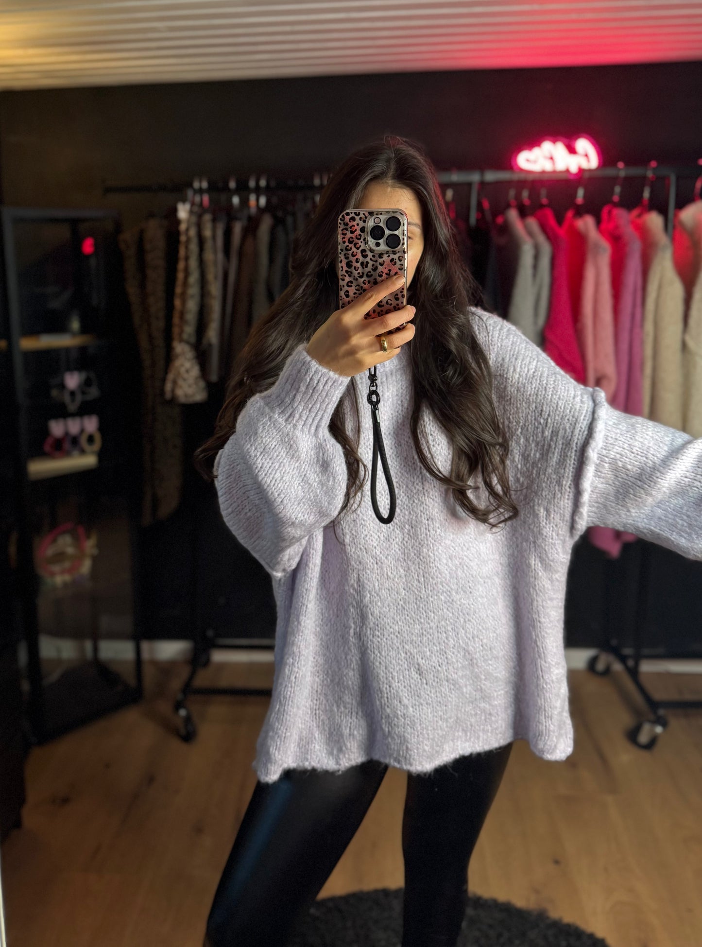 Petite Pullover Lelly Flieder