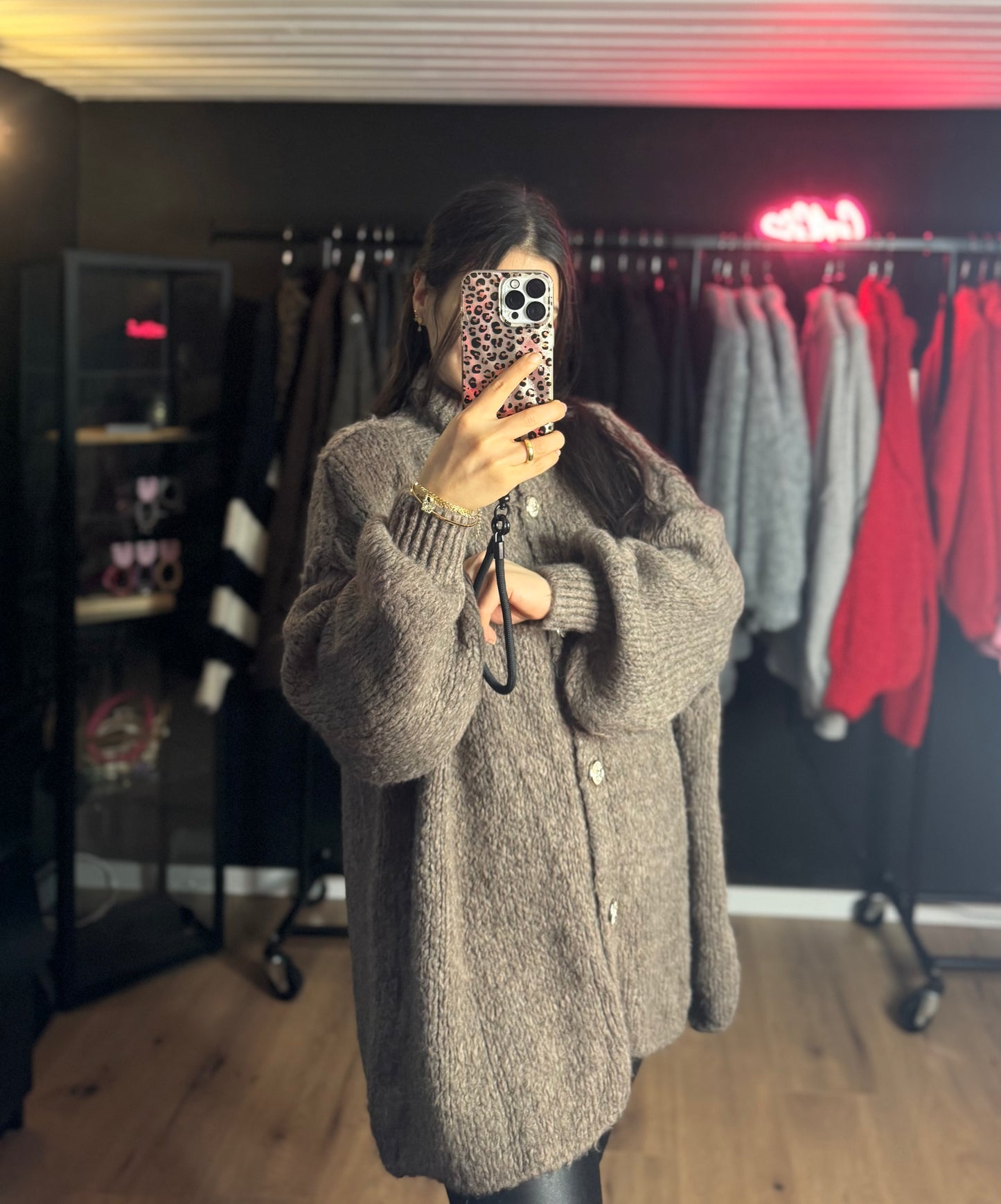 Oversize Cardigan Lelly Teddy
