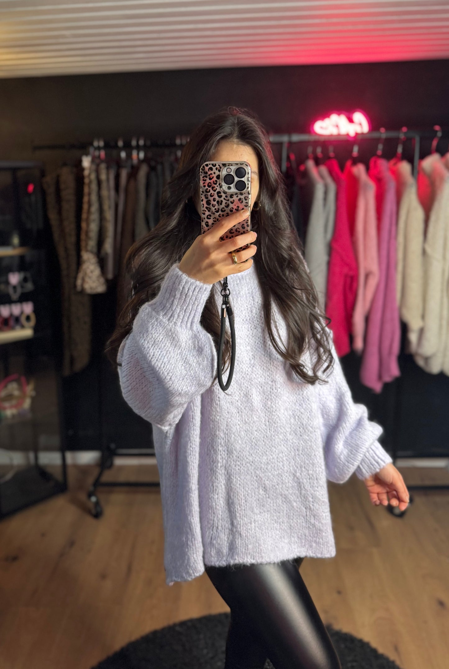 Petite Pullover Lelly Flieder