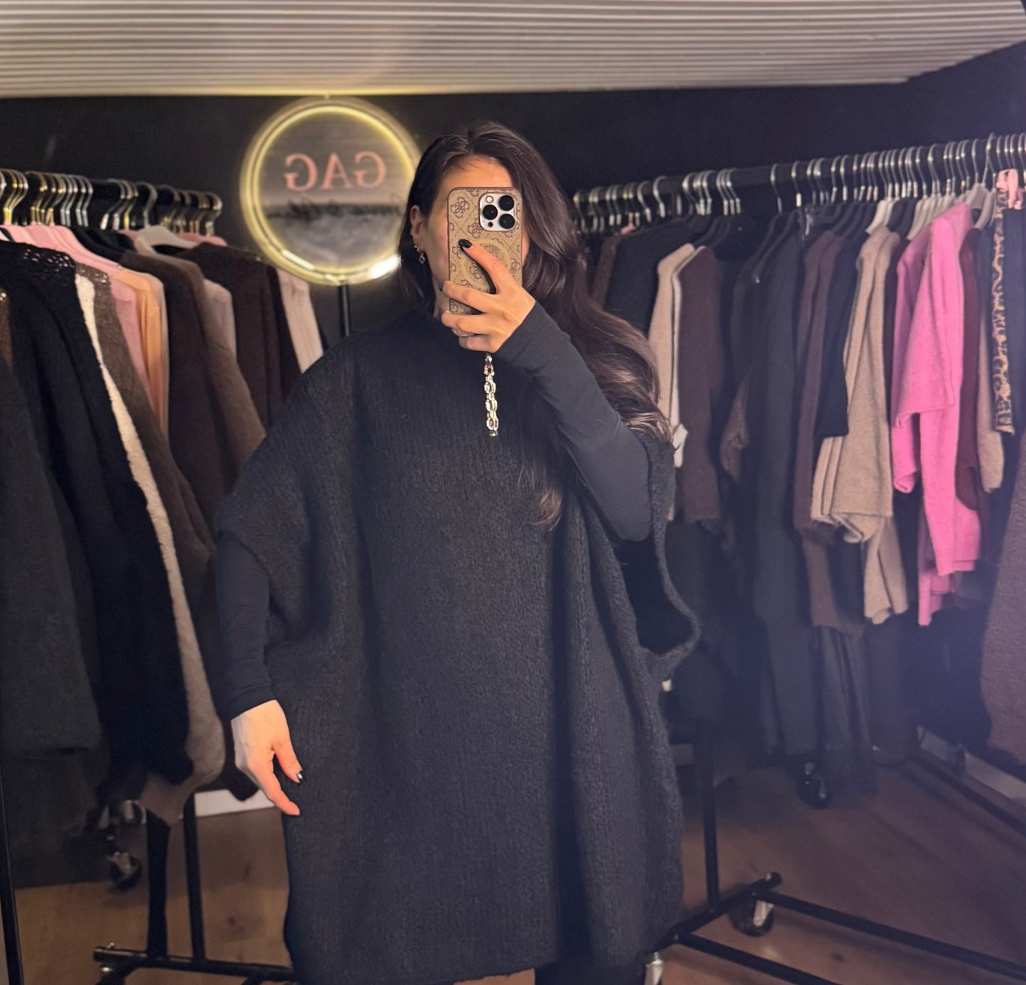 LELLY Pullunder schwarz