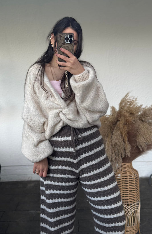 Häkelhose Teddy/ecru