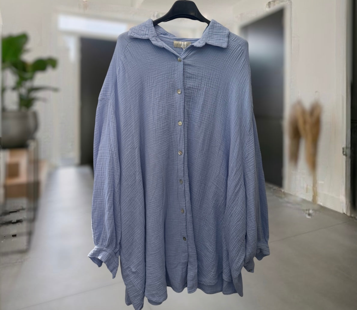 Musselin Curvy versch. Farben