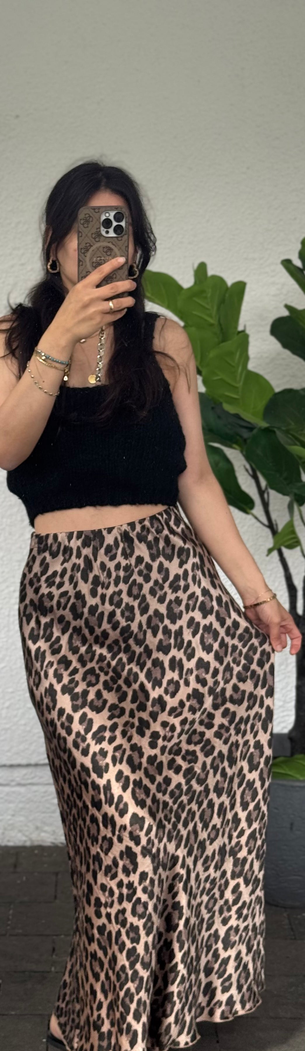 Leo Satinrock dunkel