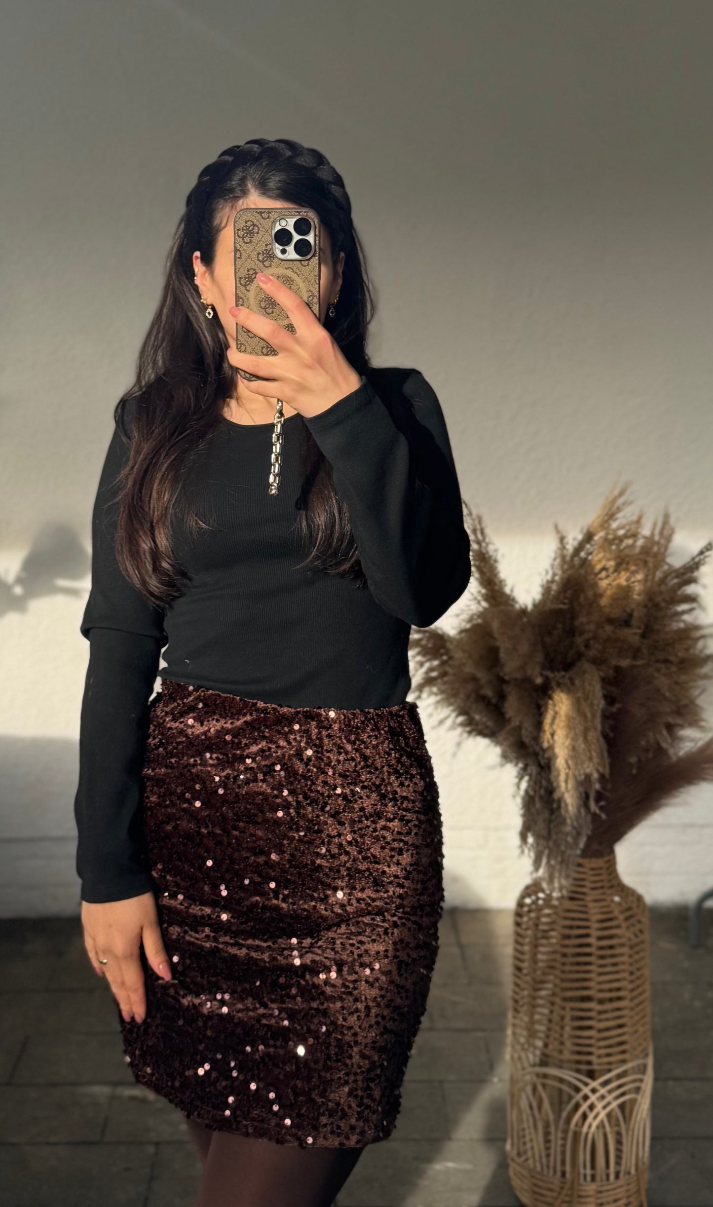 GLITZI Rock versch. Farben