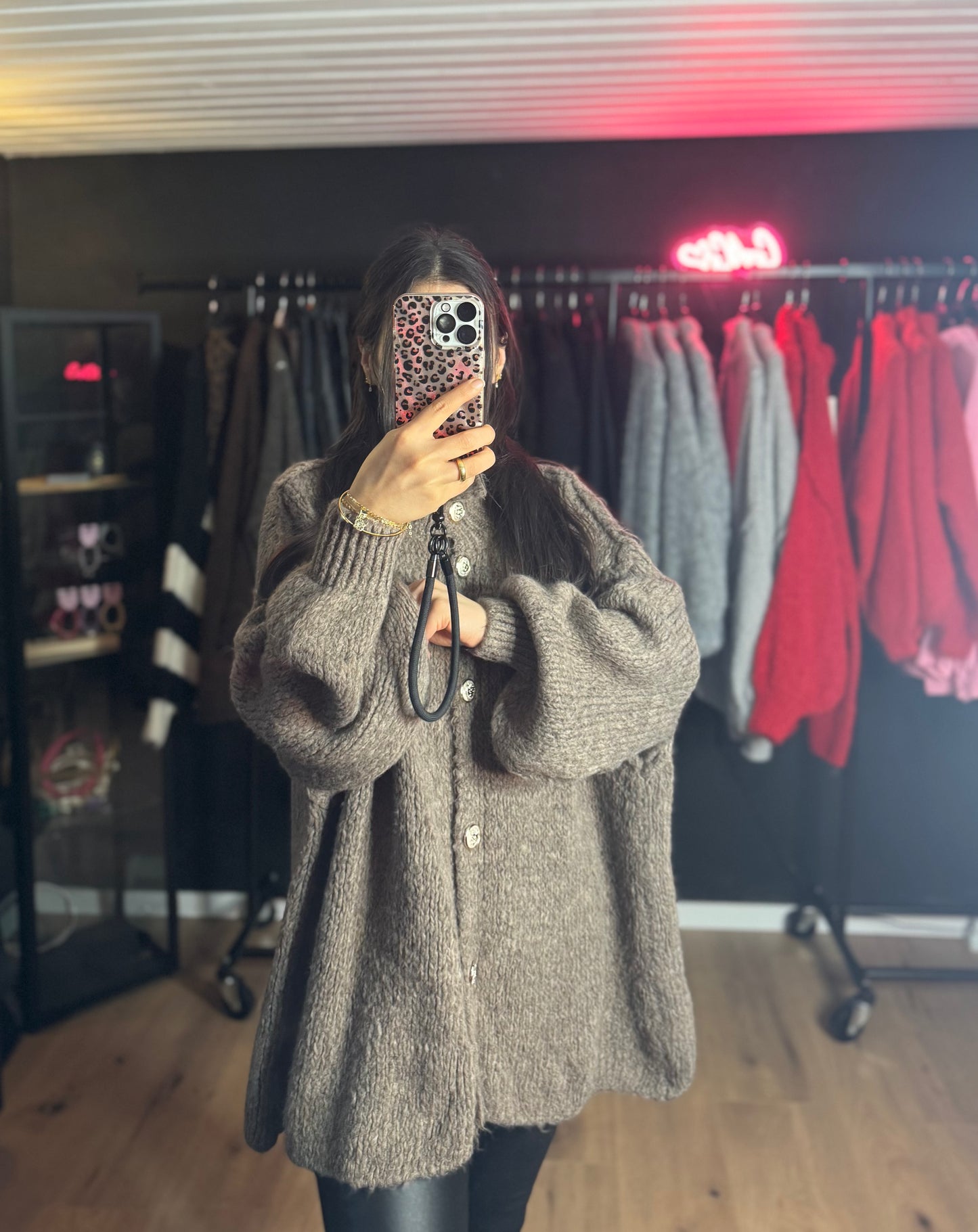 Oversize Cardigan Lelly Teddy