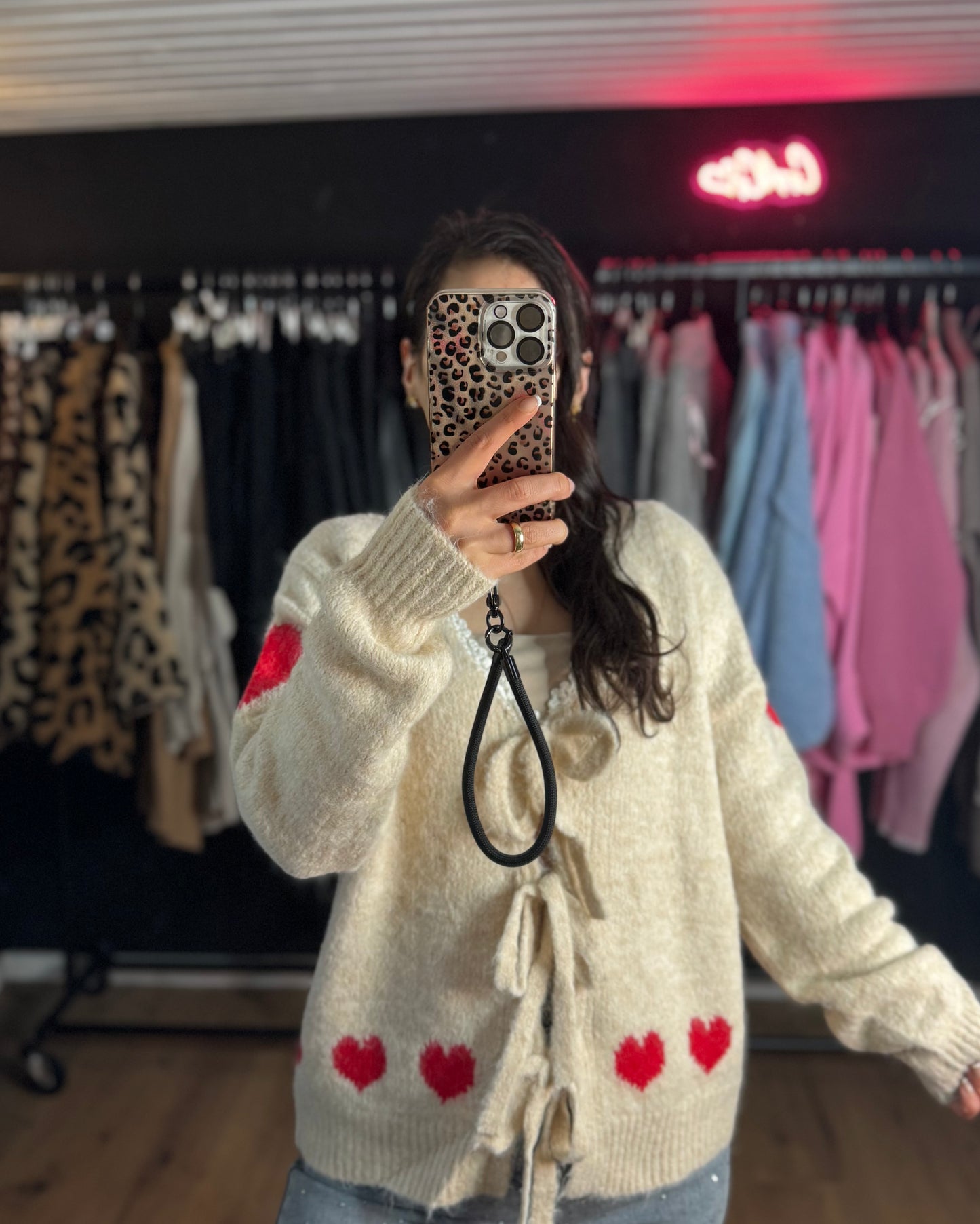 Schleifen Cardigan Love