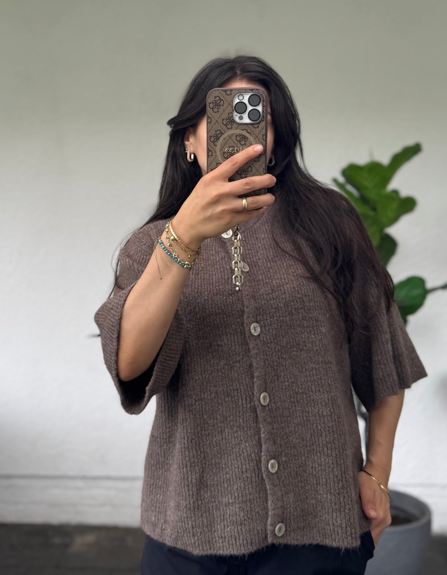 Midarm Cardigan Teddy