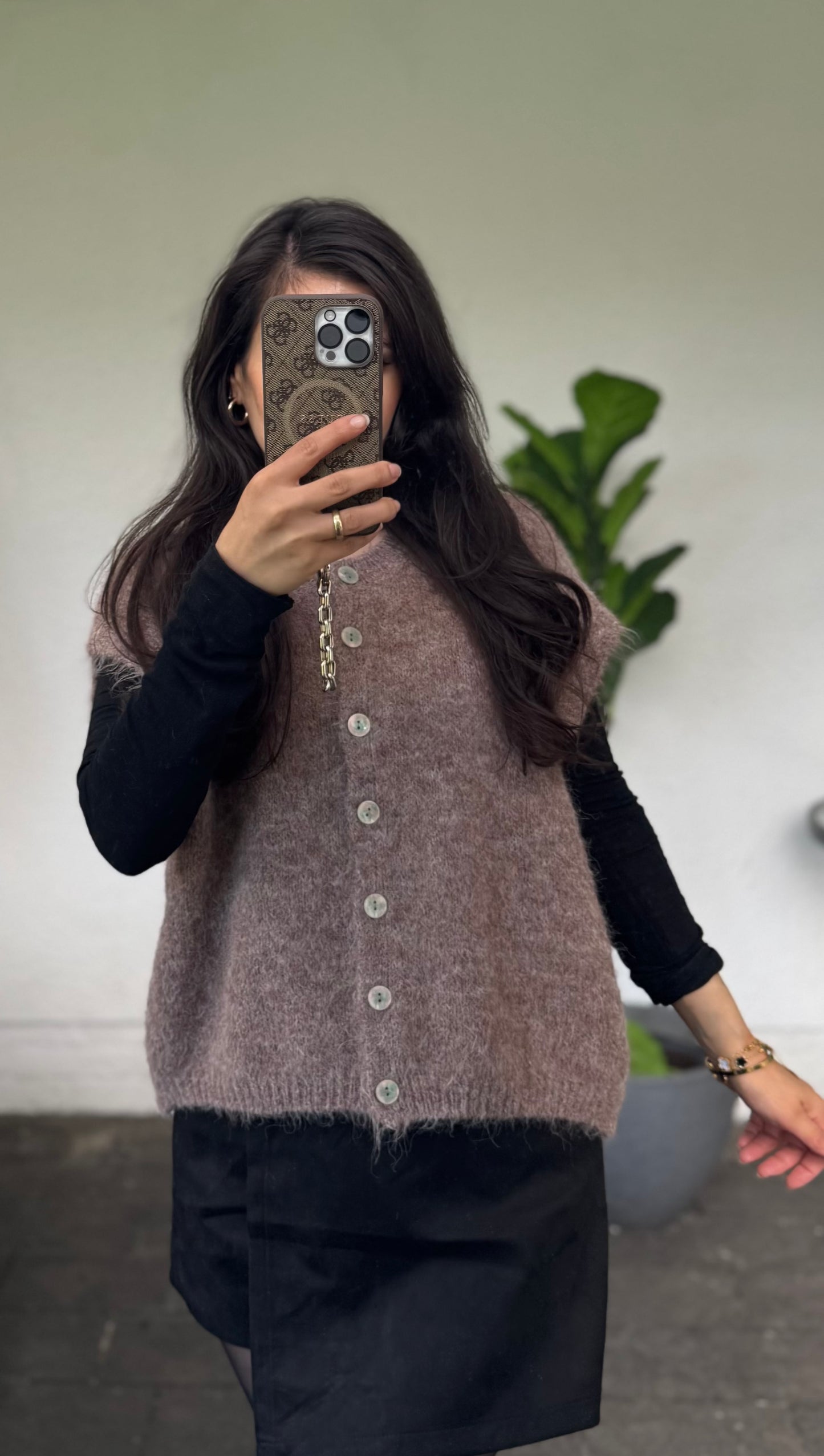 GAG Strickweste Teddy