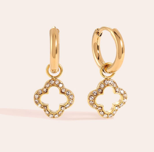 Clover Ohrring versch. Farben