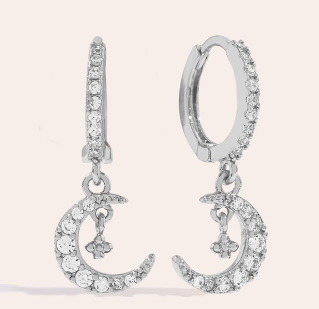 Ohrring Moon versch. Farben