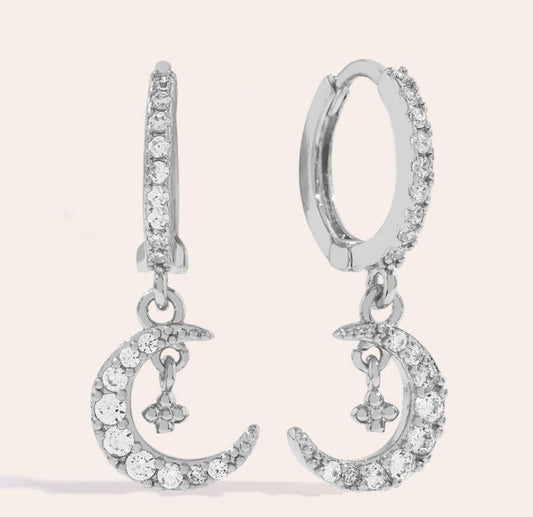 Ohrring Moon versch. Farben