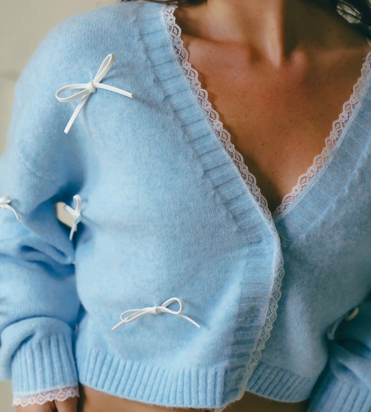 Cardigan Stella babyblau