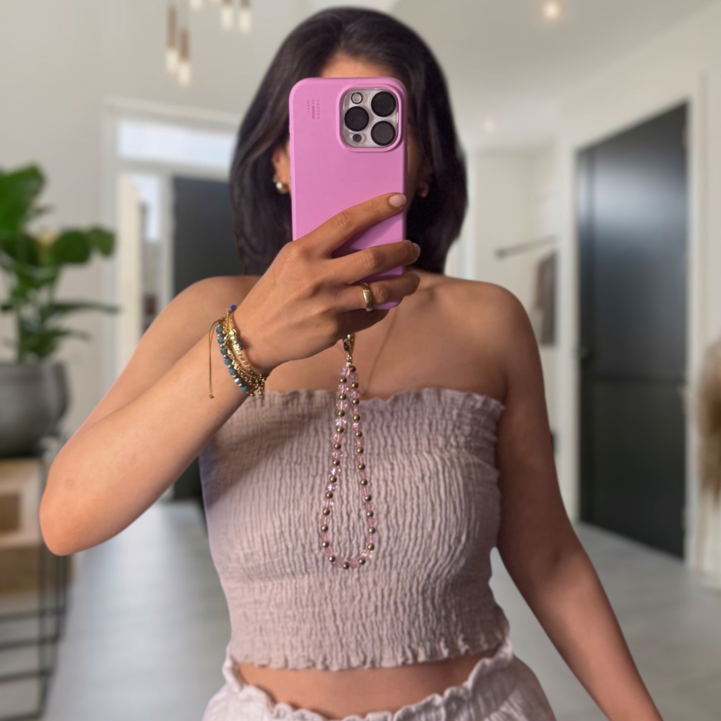 Musselin Bandeau Tops verschiedene Farben