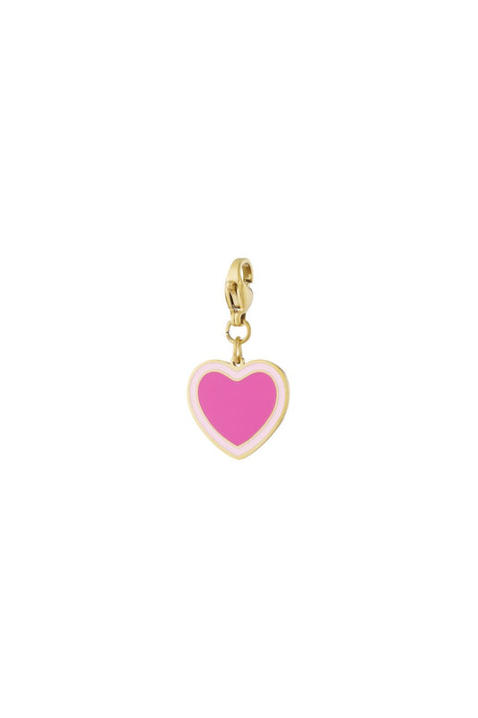 Charm Pink Heart